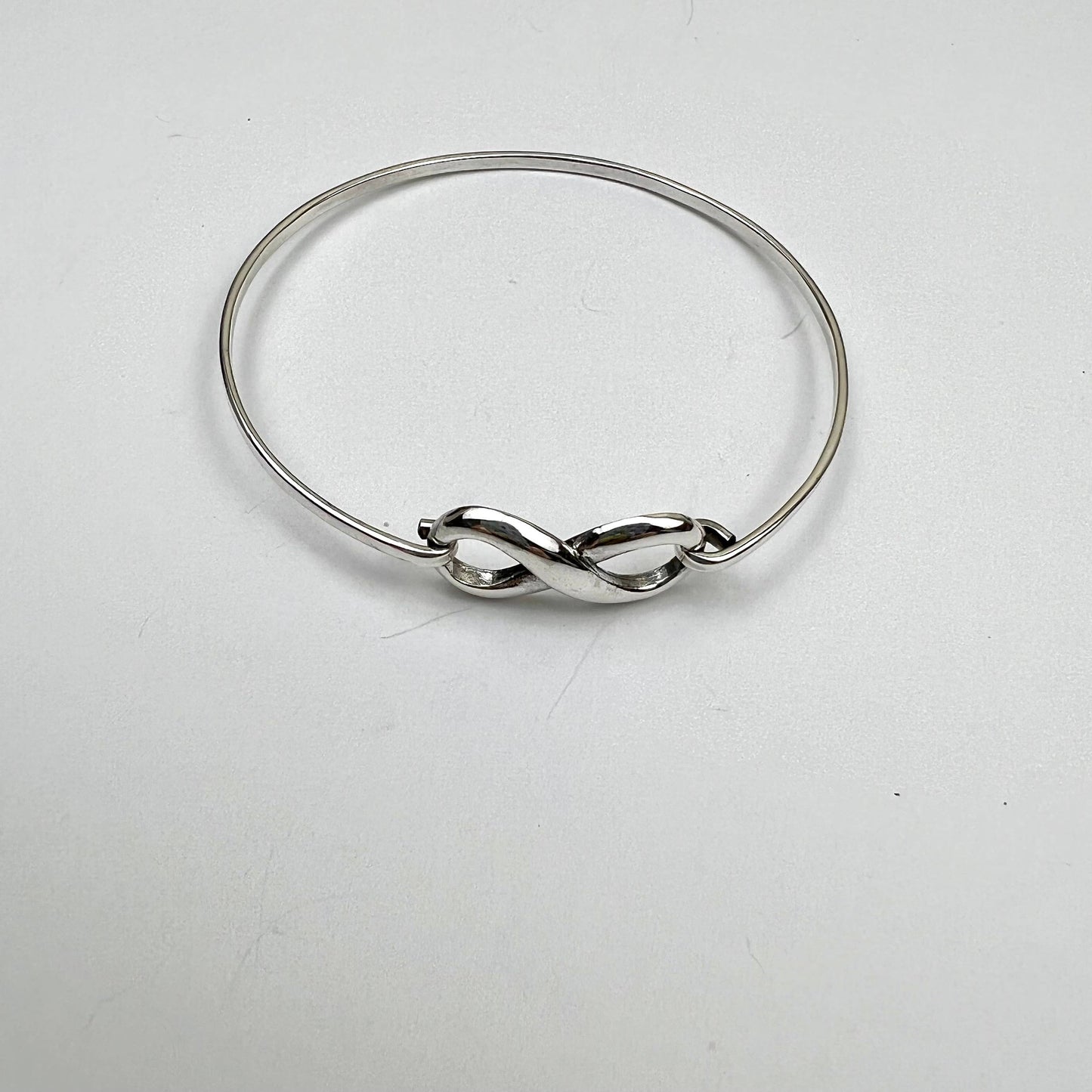 Jackie Gallagher Designs - Handmade Coastal Jewelry - Sterling silver Infinity Bangle