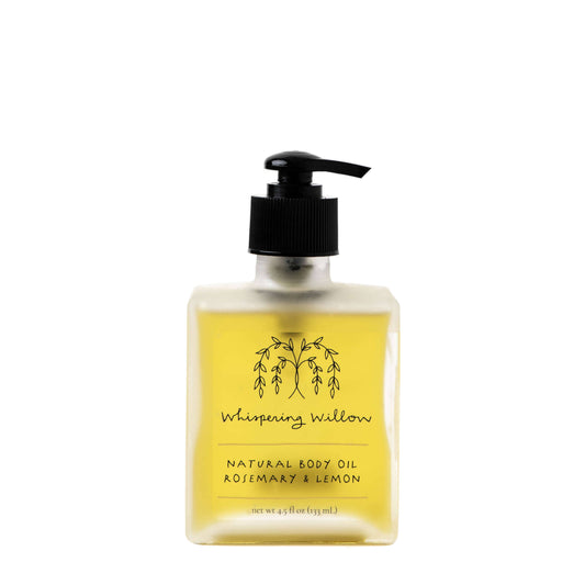 Whispering Willow - Rosemary & Lemon Body Oil (Seasonal)