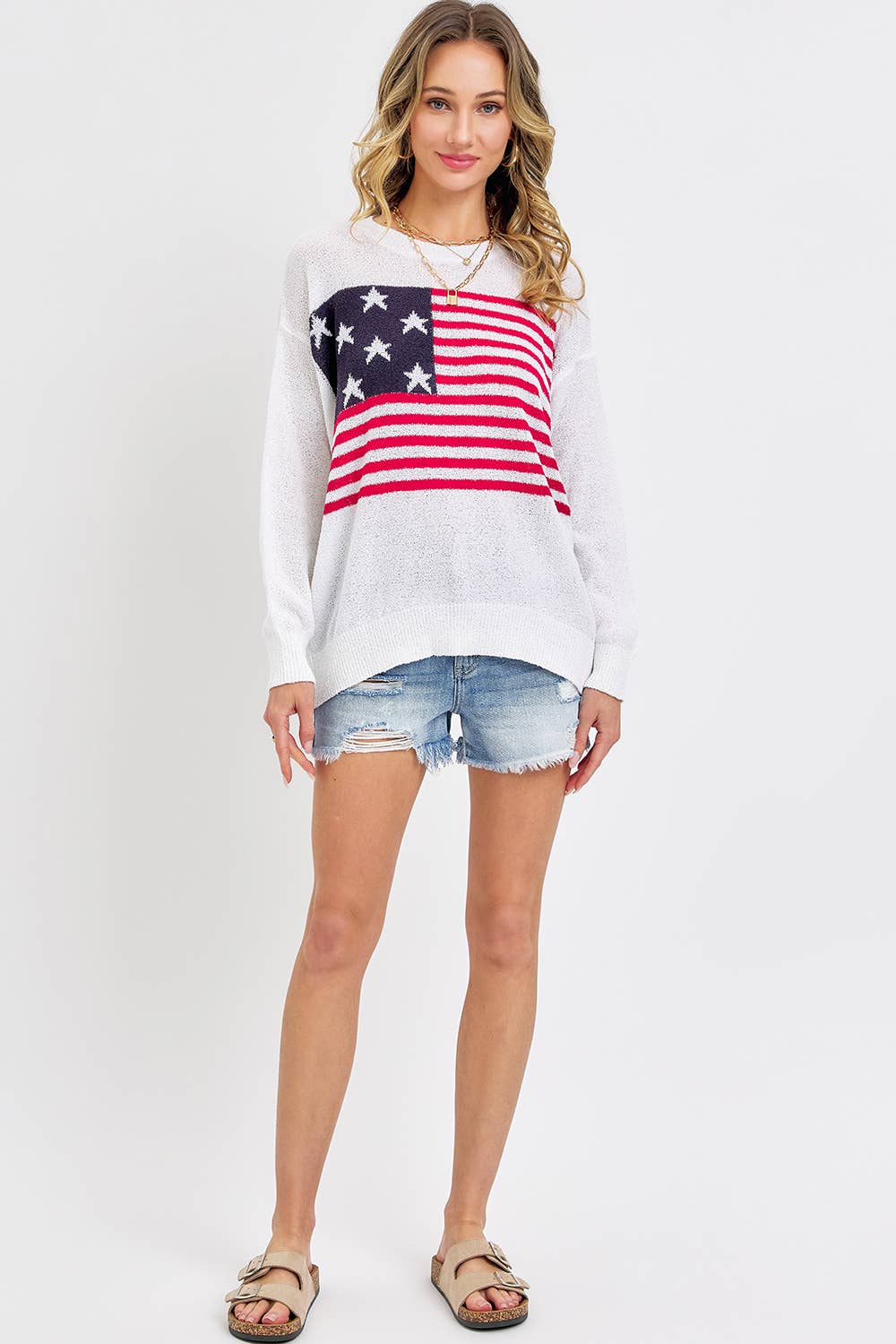 Sweet Lovely by Jen - 4TH OF JULY STARS AND STRIPES AMERICAN FLAG