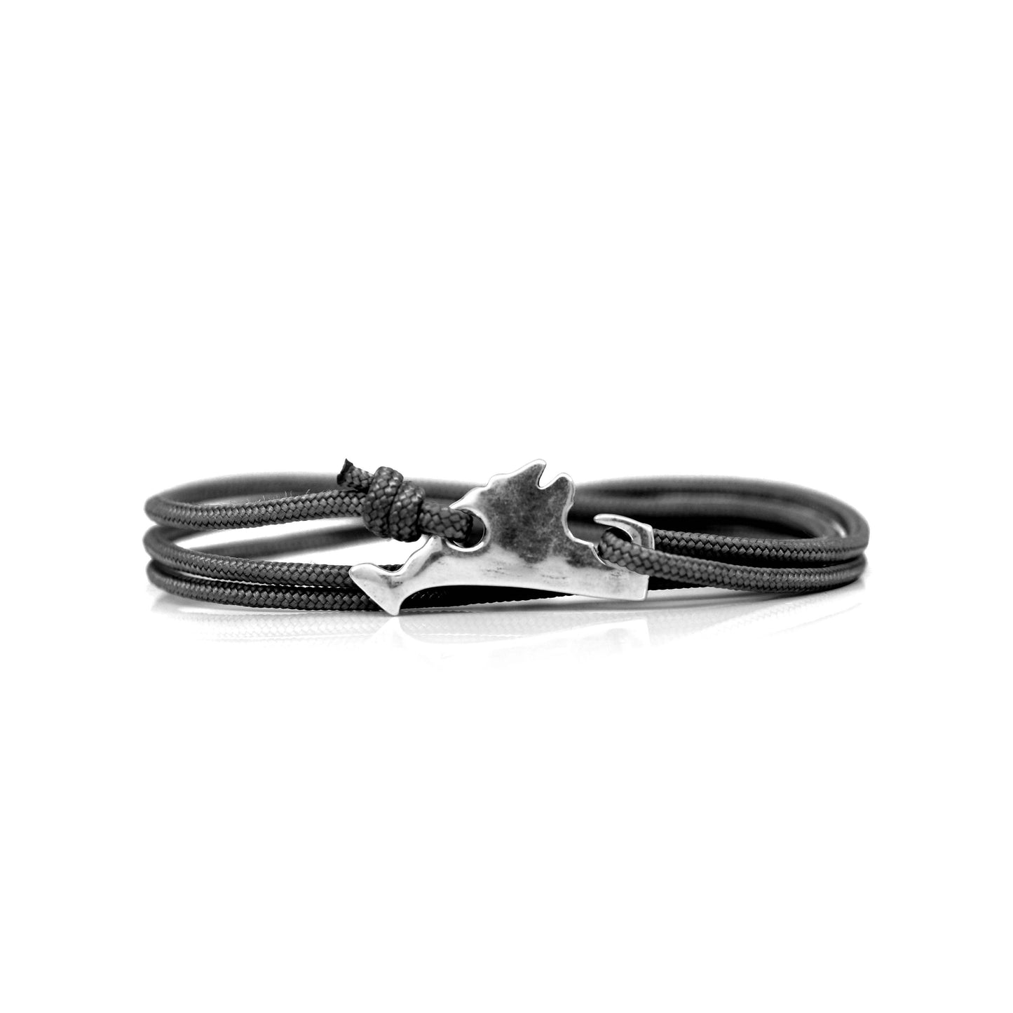 Cape Clasp - Martha's Vineyard Clasp: Silver / Blue Bay