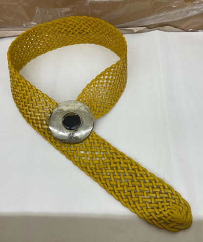 DAIRI - BWA1 Leather belt Dijon
