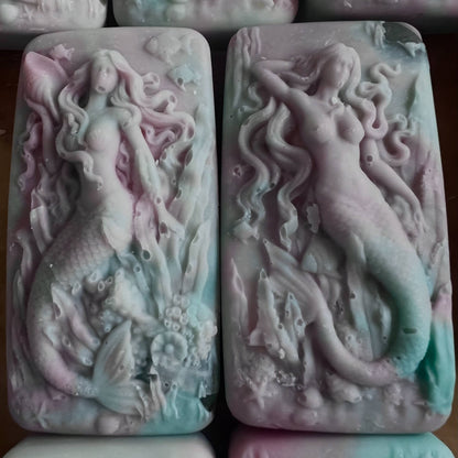 Fairyland Glade - Sea Spray & Beach Rose Mermaid Hidden Sea Glass Soap