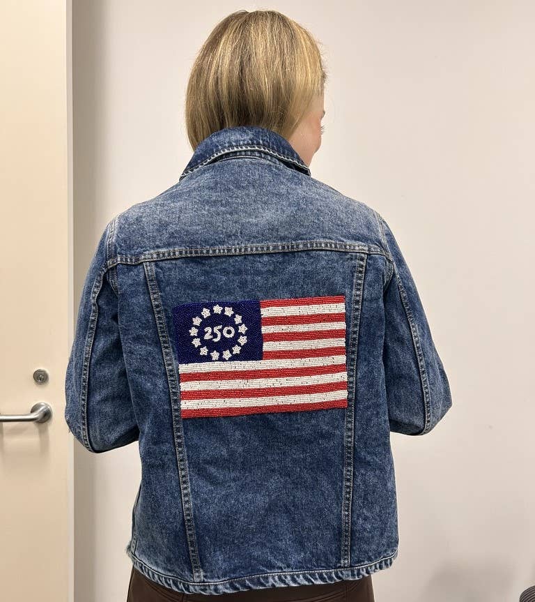 Tiana Designs - FREEDOM 250  Dark denim jacket