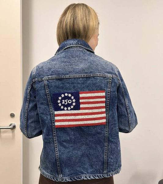 Tiana Designs - FREEDOM 250  Dark denim jacket