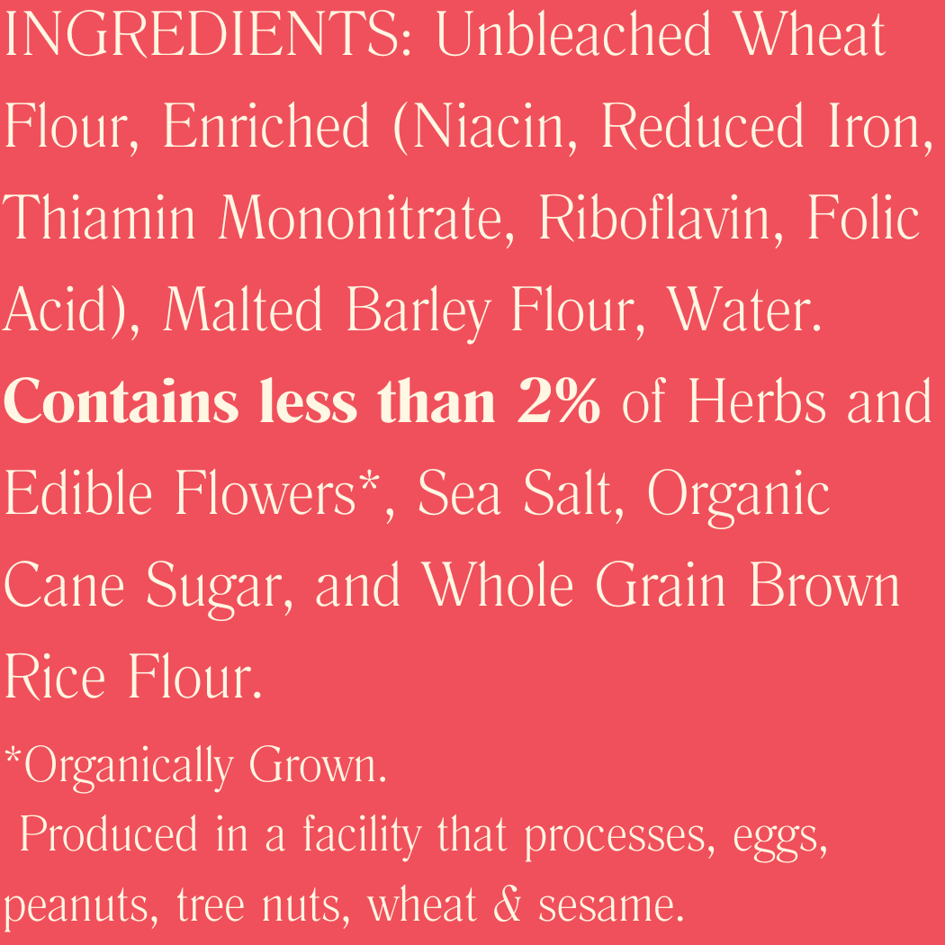 FLOUWER CO. - NEW No. 1 - Artisanal Crackers, Case of 12