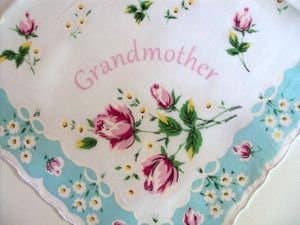 MOMENTS IN THYME - Mother and Child Hanky Card