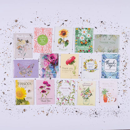 Bentley Seed Co. - Thank You Today Everyday - Pollinator Flower Mix Seed Packet