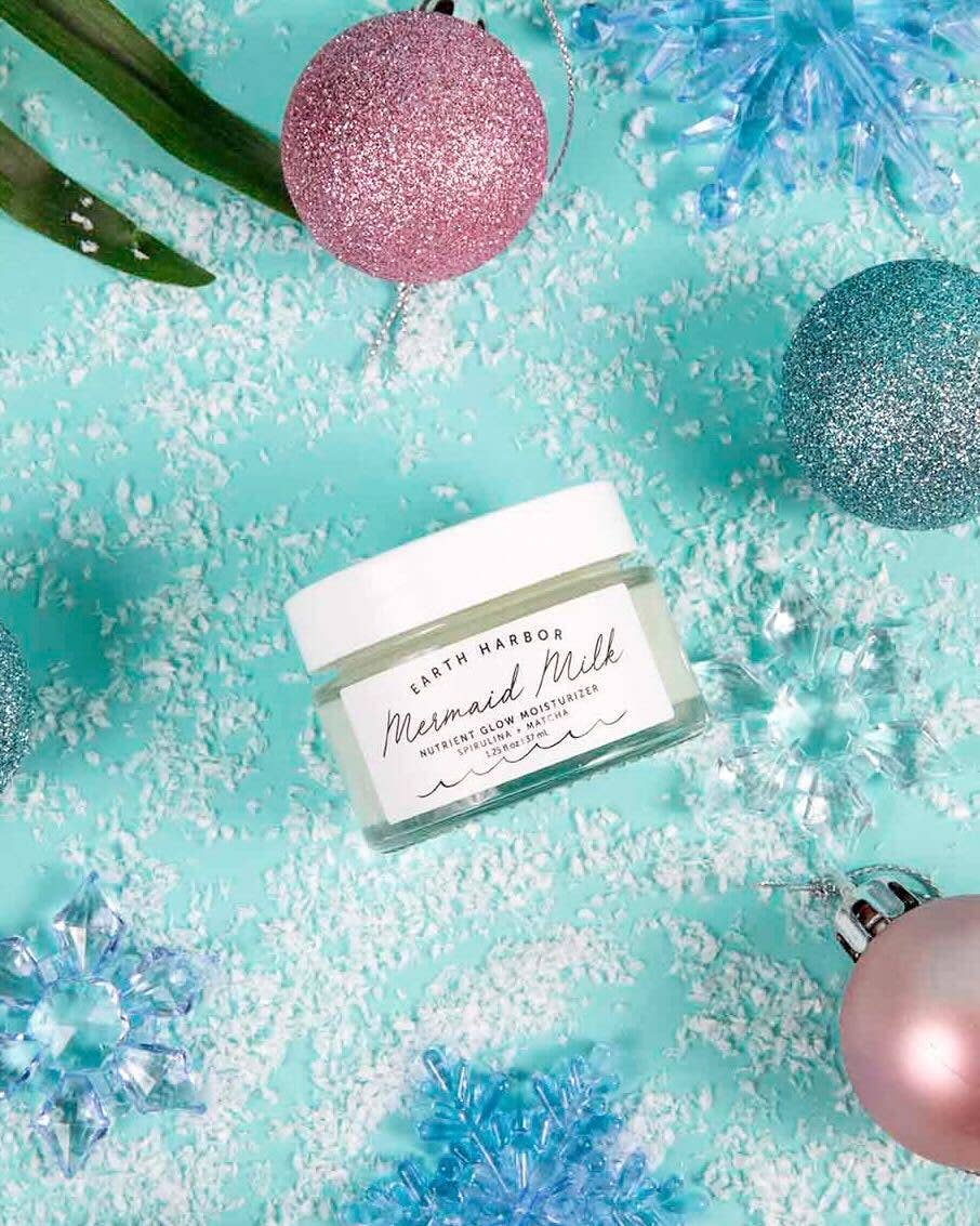 Earth Harbor Naturals - MERMAID MILK Superfood Moisturizer: Matcha + Spirulina: 1 oz