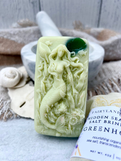 Fairyland Glade - Greenhouse Hidden Sea Glass Sea Salt Soap