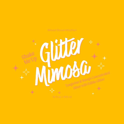 Wood Stove Kitchen - Glitter Mimosa Mixer, 16 fl oz
