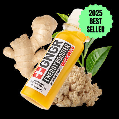 GNGR Labs - Energy Booster Shot: Nootropic Ginger & Turmeric Drink