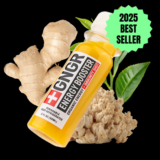 GNGR Labs - Energy Booster Shot: Nootropic Ginger & Turmeric Drink