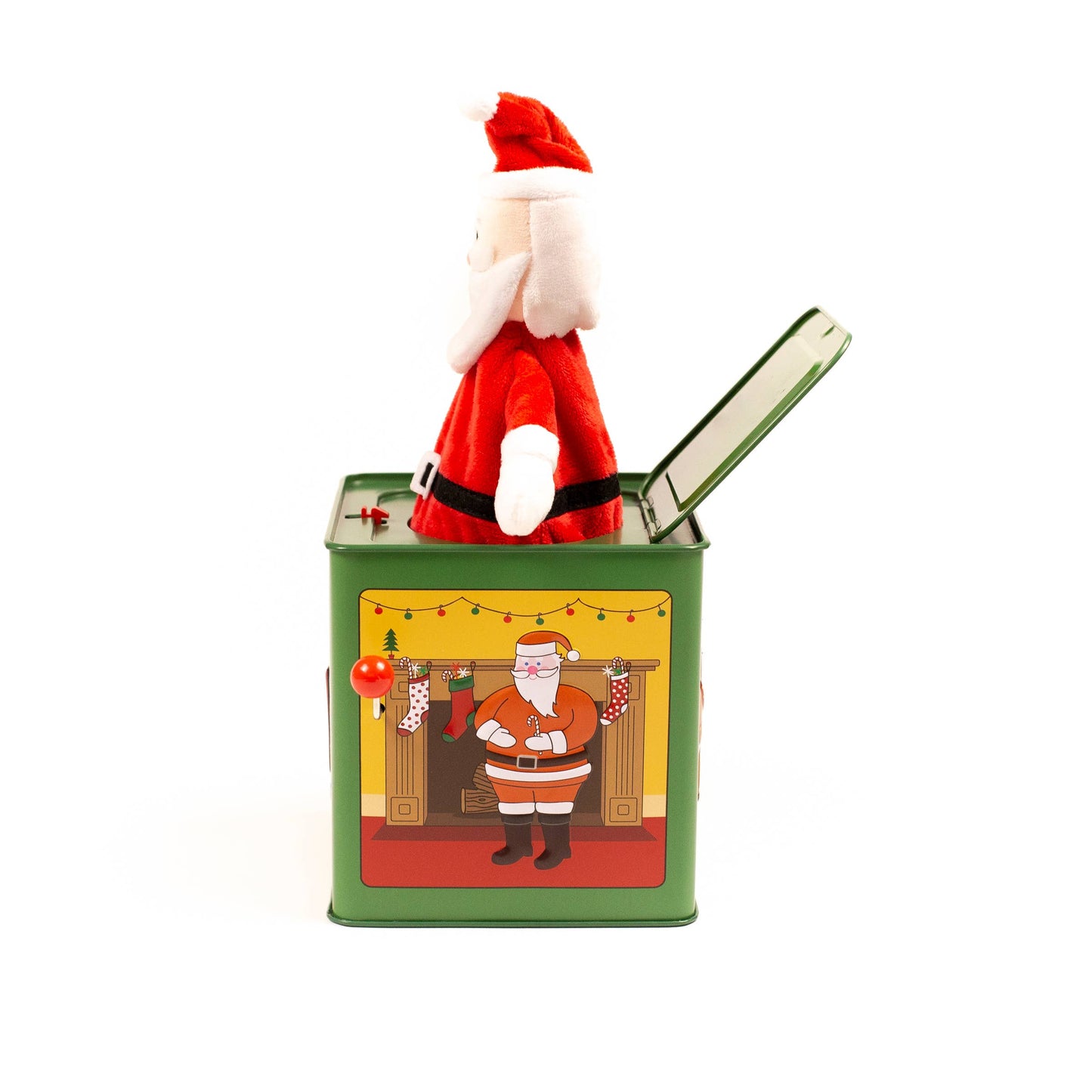Jack Rabbit Creations - Santa Christmas Jack in the Box