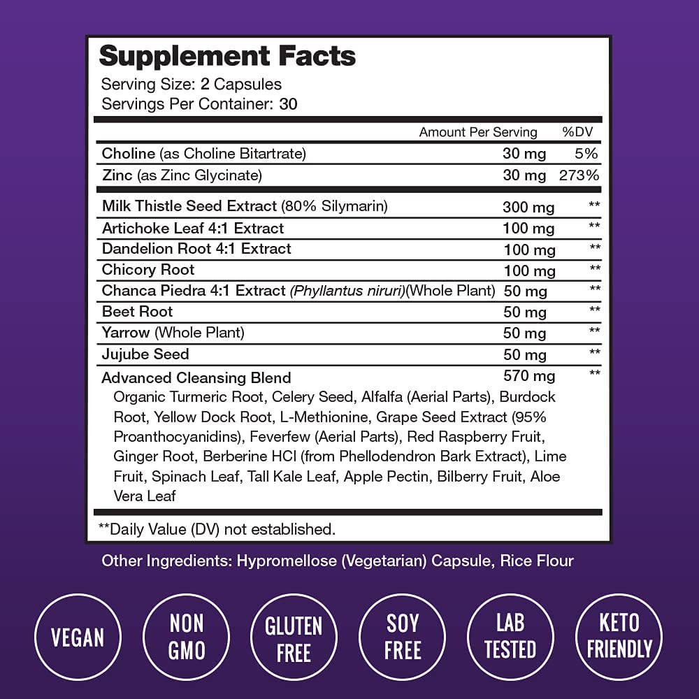 NutraChamps - Liver Cleanse Detox & Repair | Premium Liver Support Pills