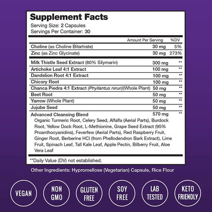 NutraChamps - Liver Cleanse Detox & Repair | Premium Liver Support Pills