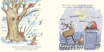 Schiffer Publishing - All the Things Santa Claus Will Never Do