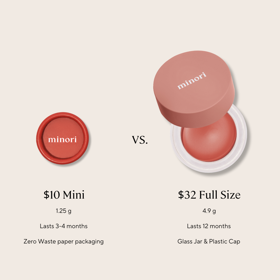 Minori - Travel Size Cream Blush — Scarlet