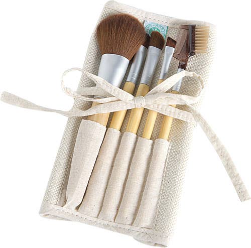 Honeybee Gardens Natural Cosmetics & Body Care - Eco Friendly Brush Set