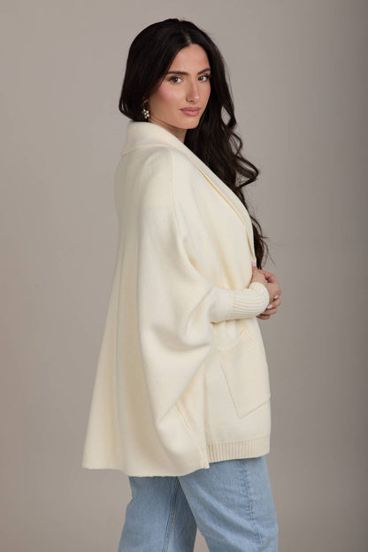 SAACHI - Open Front Oversize Cardigan