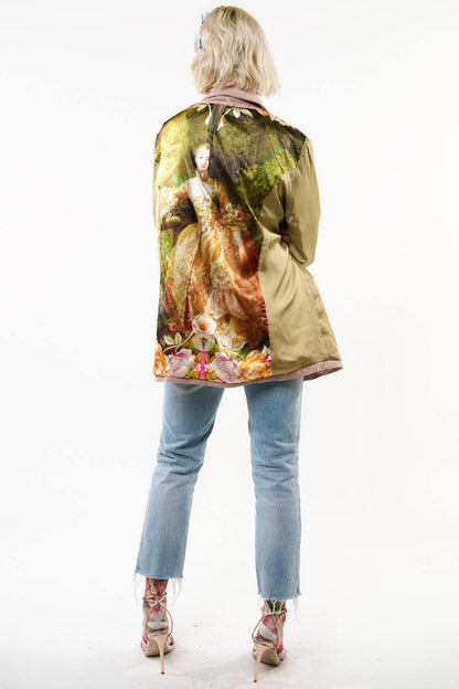Aratta - Sudden Sensation Blazer: Pink Ash / XL