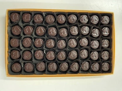 Harbor Sweets - Gather Chocolate Pomegranate Molasses Truffle bulk box 45 pc