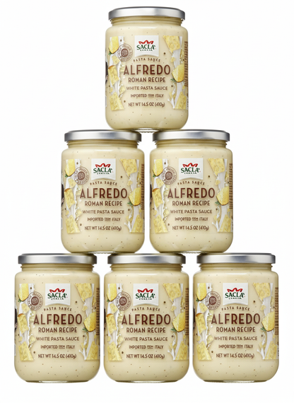 Sacla - Sacla Italy Alfredo Roman White Pasta Sauce 6x14.5oz