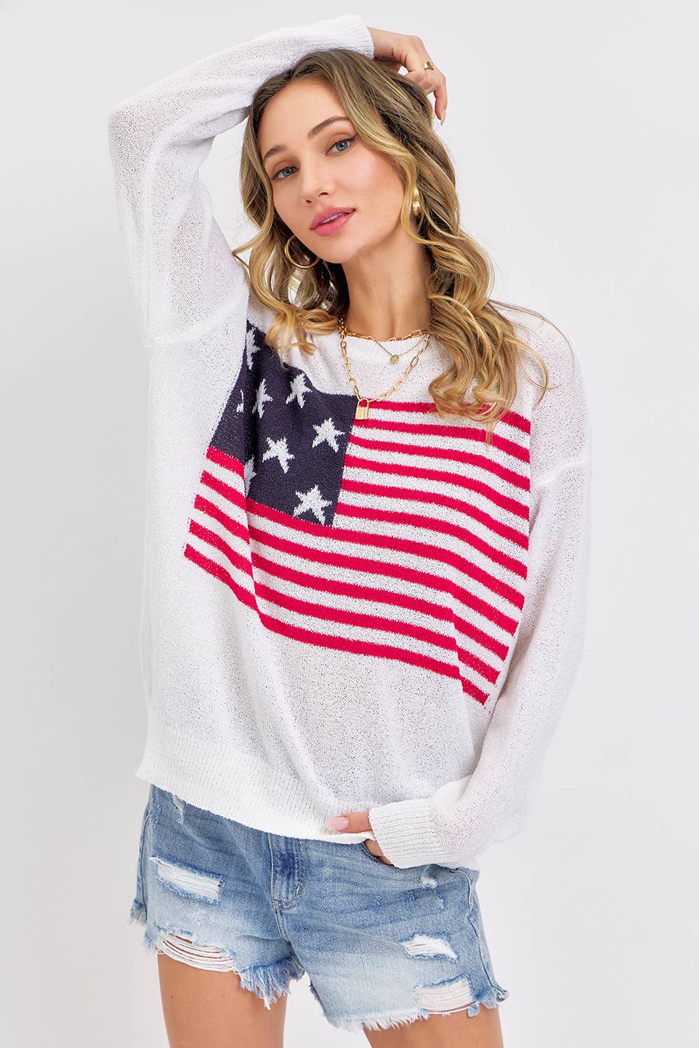 Sweet Lovely by Jen - 4TH OF JULY STARS AND STRIPES AMERICAN FLAG