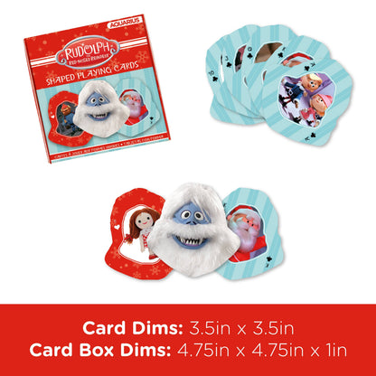 AQUARIUS, GAMAGO, ICUP, & ROCK SAWS by NMR Brands - Rudolph Shaped Playing Cards