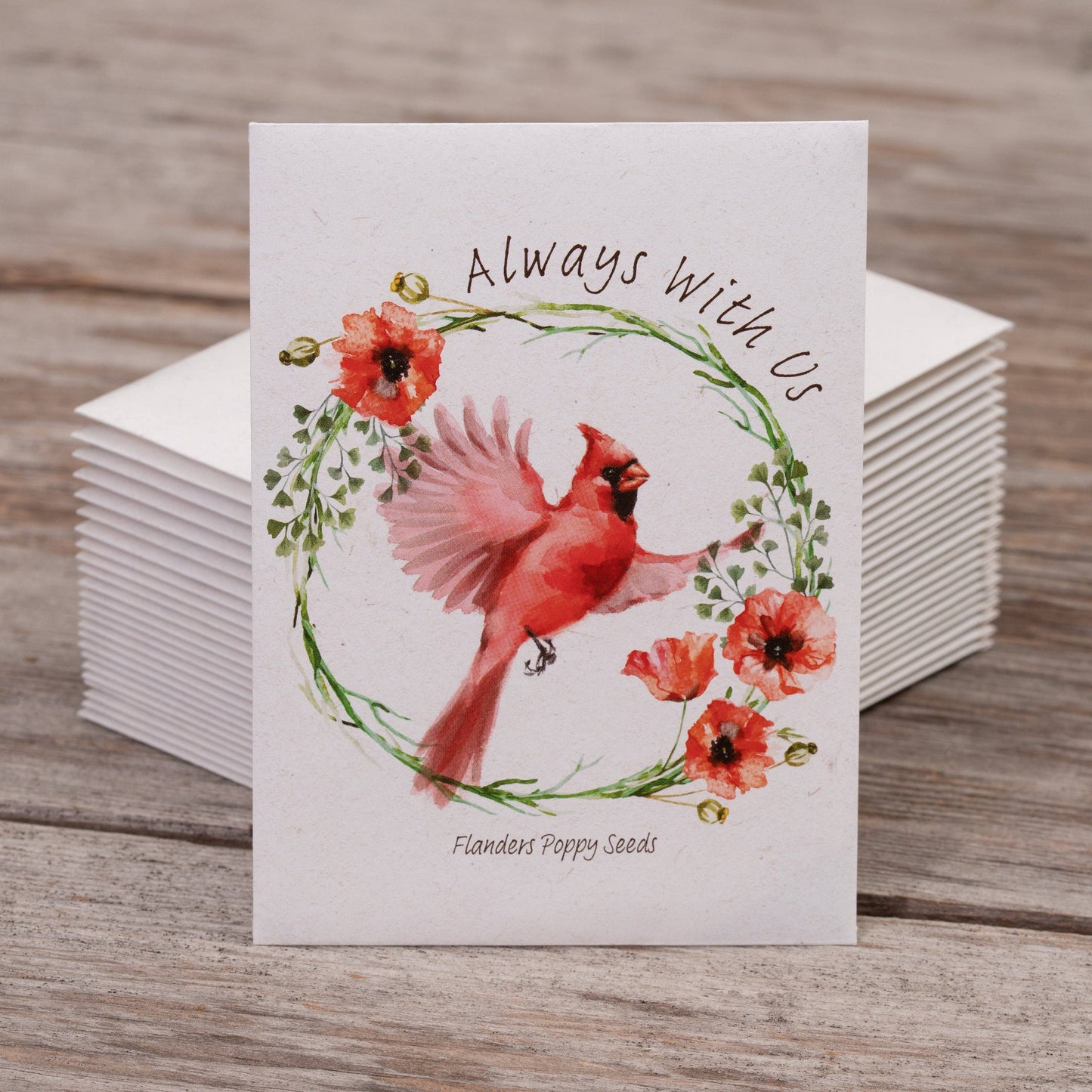 Bentley Seed Co. - Memorial Cardinal - Flanders Poppy Seed Packets