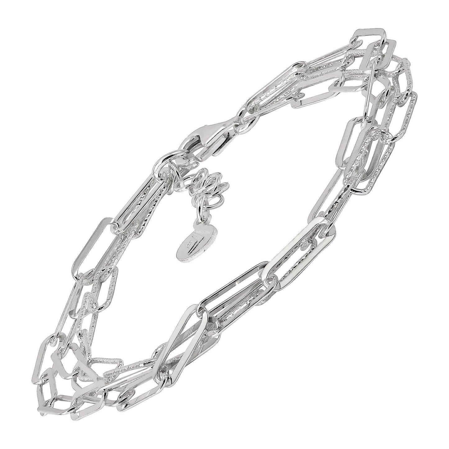 Silpada - Silpada 'Graffetta' Bracelet in Sterling Silver, 7: 8