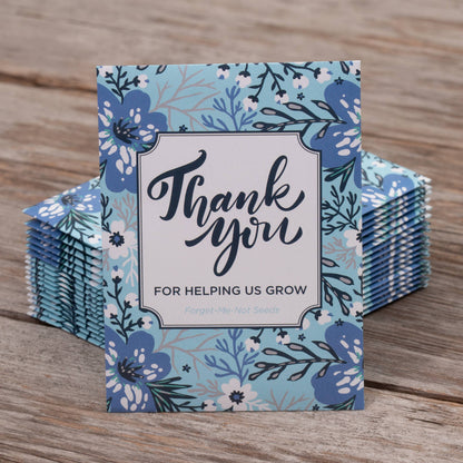 Bentley Seed Co. - Help Us Grow Forget Me Not - Forget Me Not Seed Packets