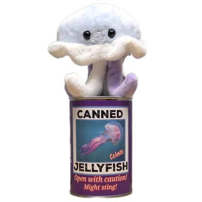 Canned Gifts - Canned Jellyfish | Stuffed Jellyfish Plush | Unique Gift