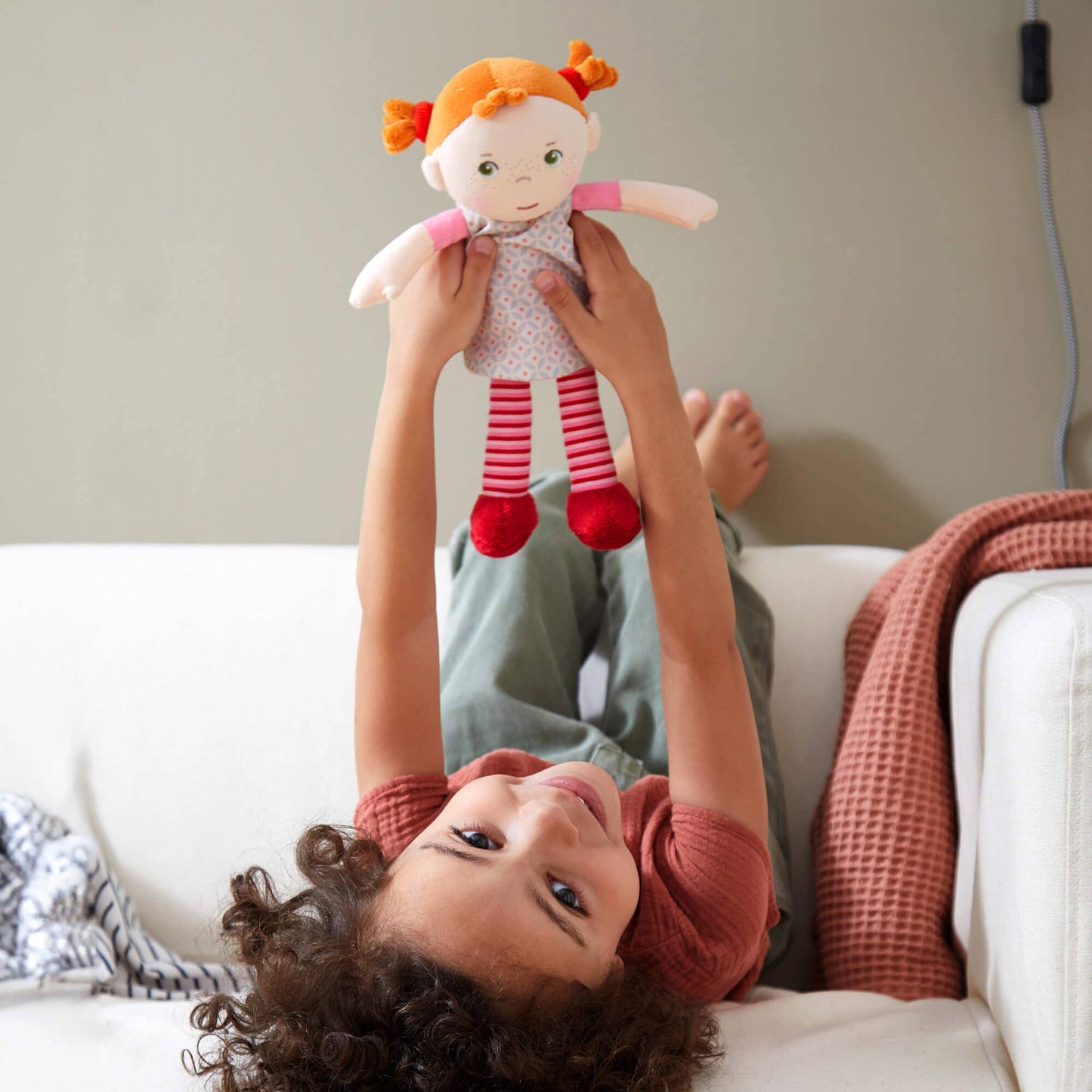HABA USA - Snug Up Doll Roya – Soft Baby Doll for First Cuddles