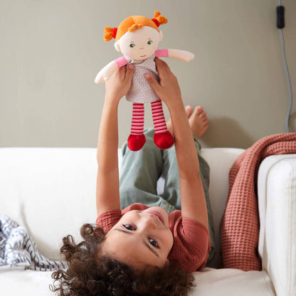 HABA USA - Snug Up Doll Roya – Soft Baby Doll for First Cuddles