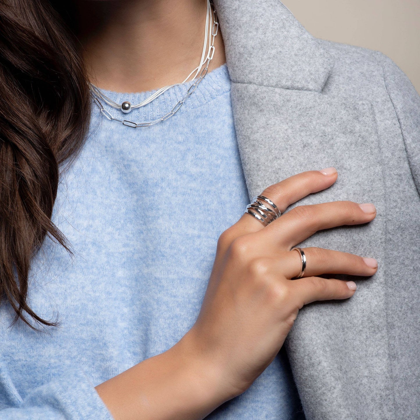 Silpada - Silpada 'Wrapped Up' Ring, Sterling Silver: White / 7