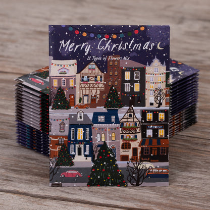 Bentley Seed Co. - Twas the Night Before Christmas Gift Tag Card - Seed Packets