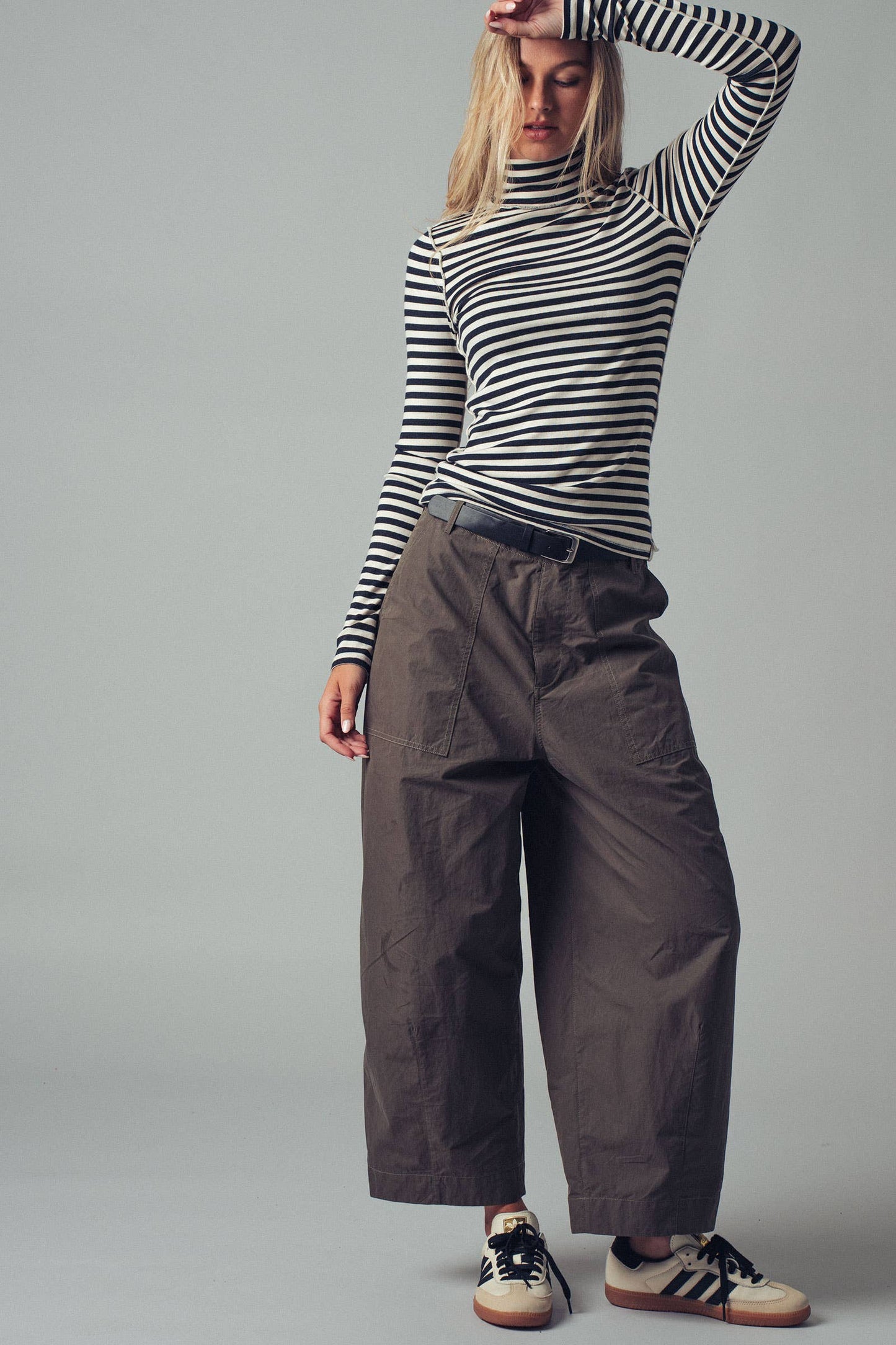 Urban Daizy - Boho Relaxed Wide-Leg Cargo Pants