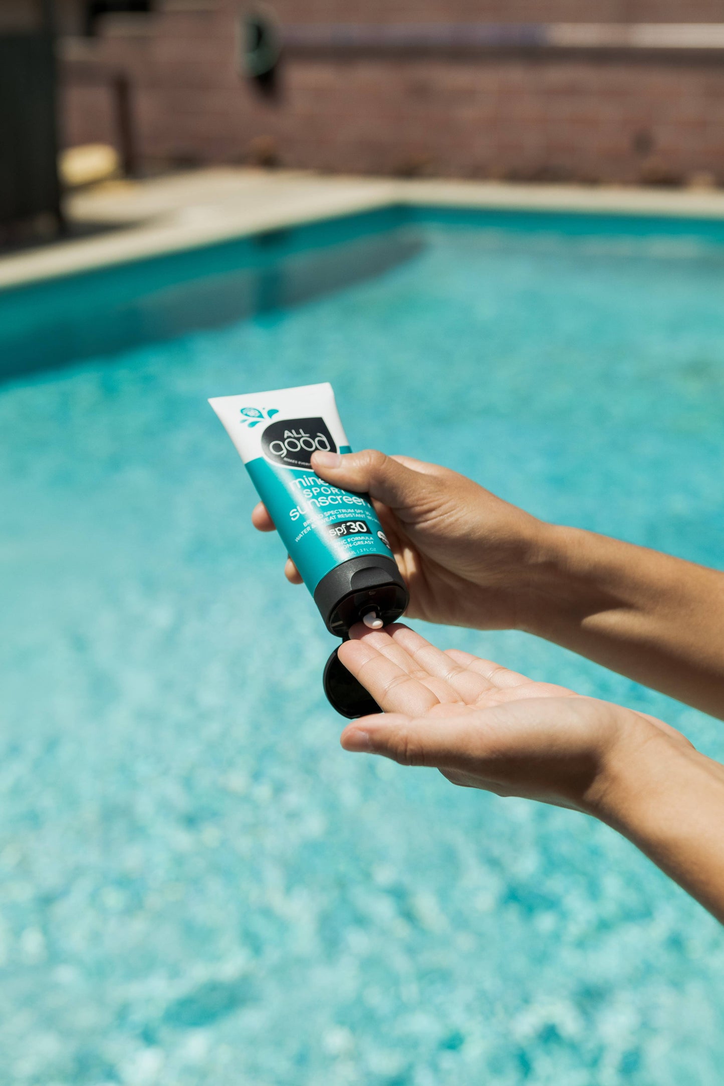 All Good Body Care - Sport Mineral Sunscreen Lotion w/ Organic Ingredients SPF 30
