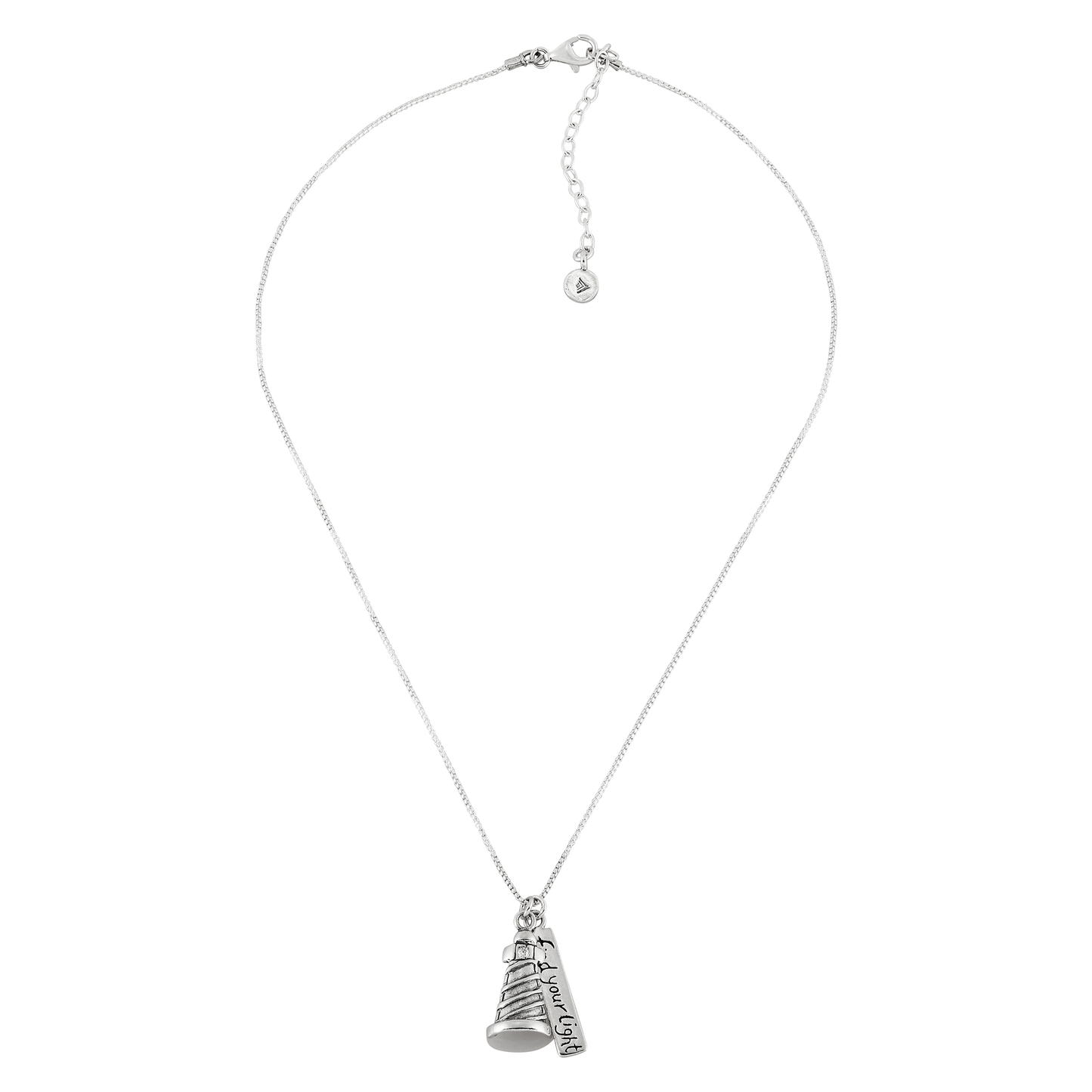 Silpada - Silpada Find Your Light Pendant, Cubic Zirconia & Silver: White / 20