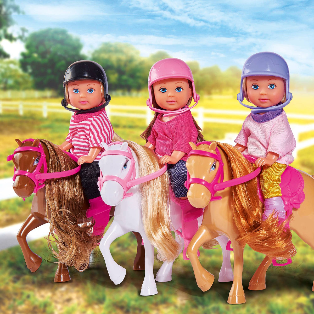 Toysmith - Simba Dickie- Evi Love - Evi's Pony Set Doll Assorted