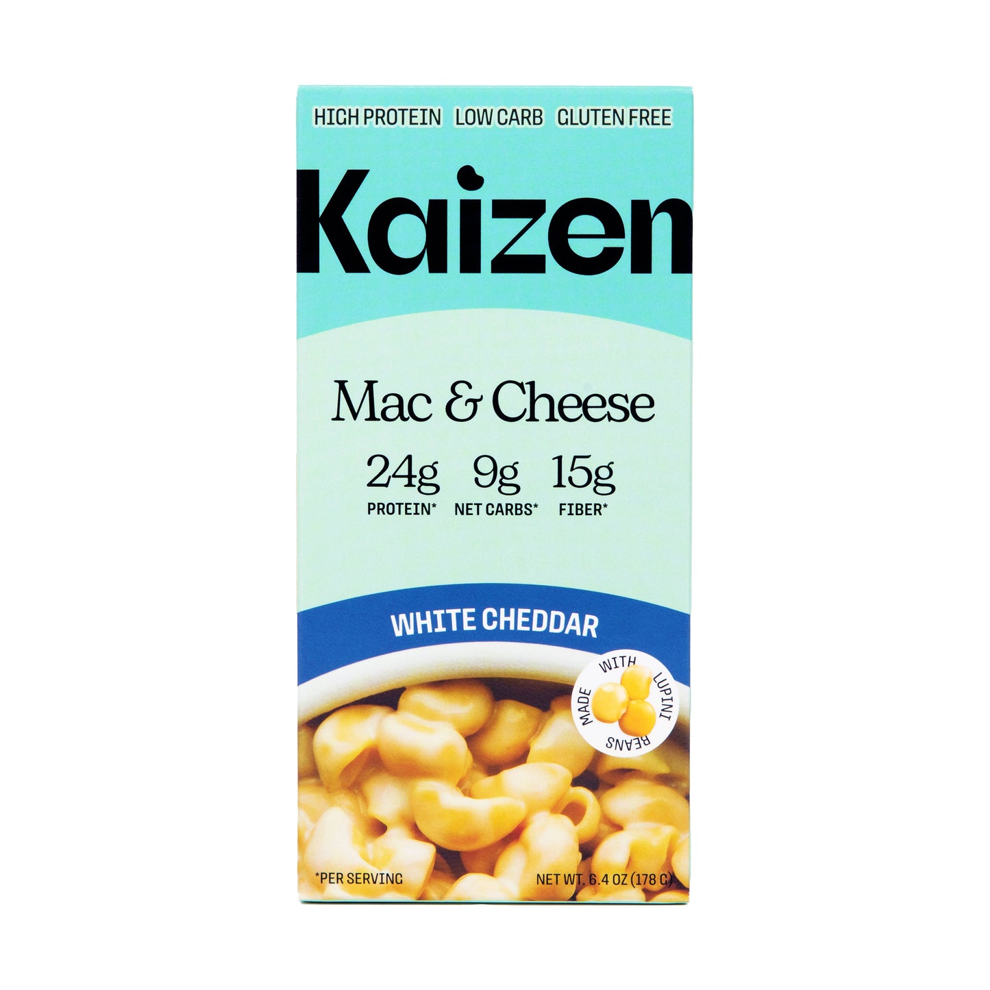 Kaizen Food Company - Kaizen High Protein (24g) White Cheddar Lowcarb Mac & Cheese