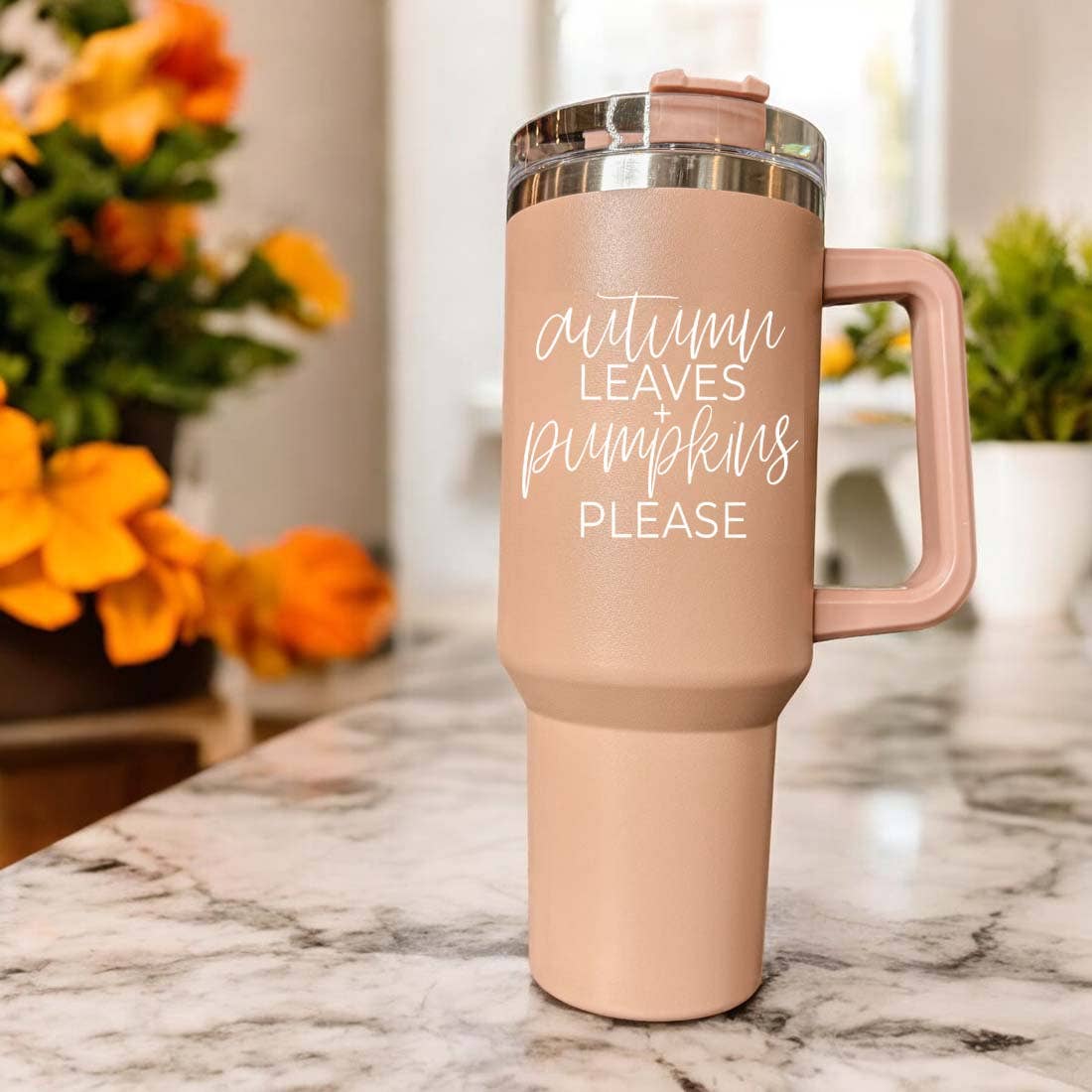 Gia Roma - Mom's Sippy Cup, Back to School Gift, 40 oz Pink Tumbler Lid: Mom's Sippy-Pink