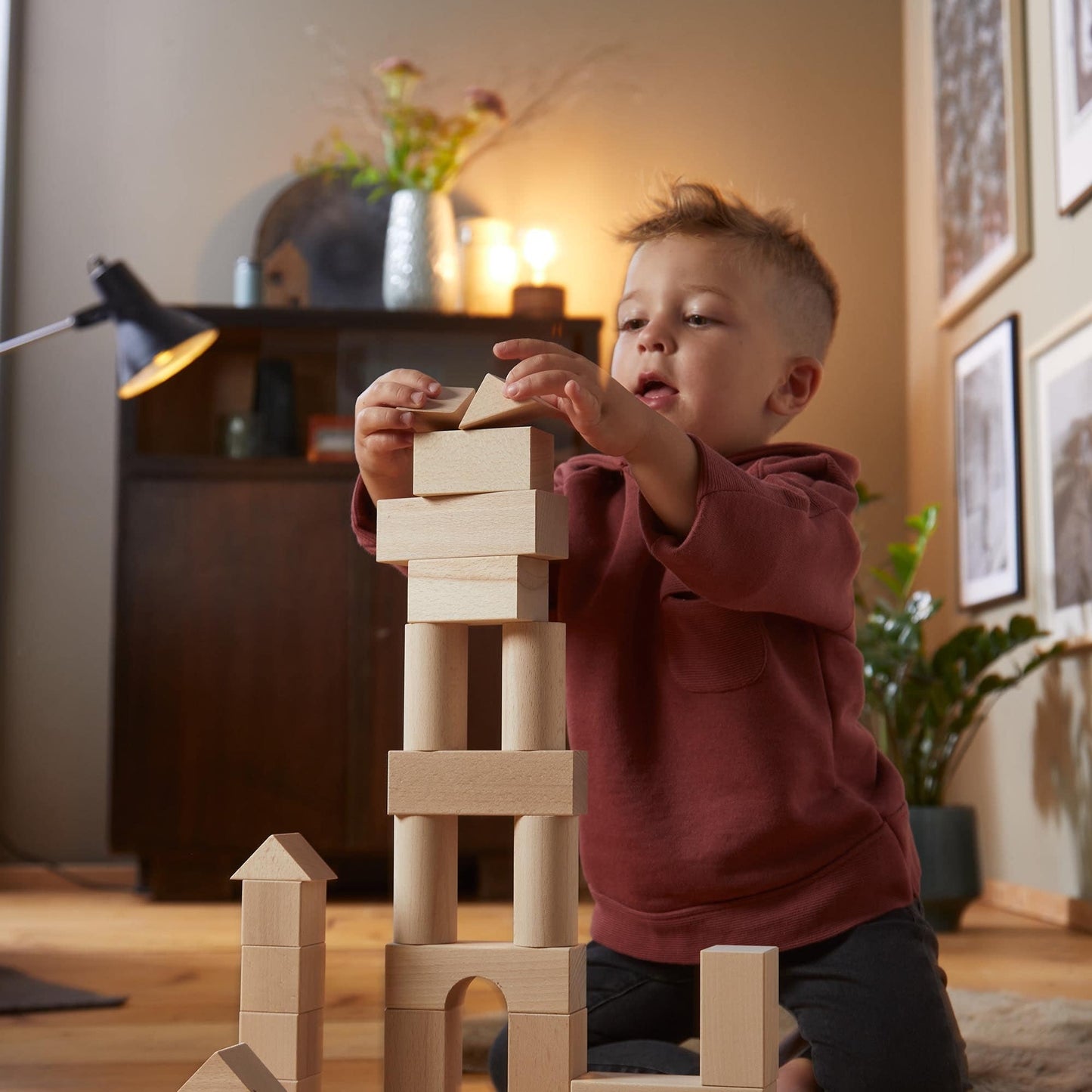 HABA USA - Basic Building Blocks 26 Piece Starter Set