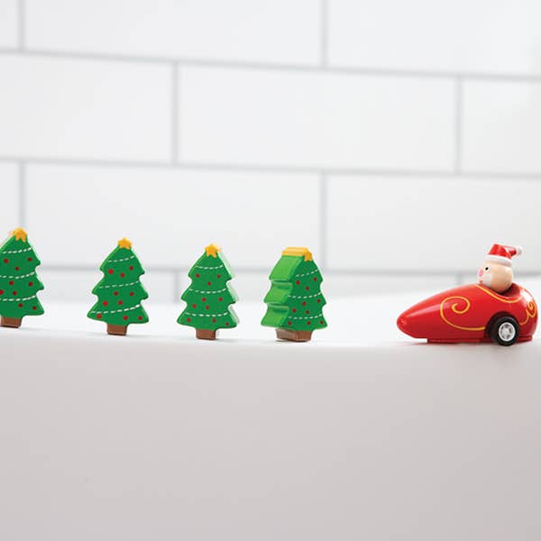 Jack Rabbit Creations - Santa  & Christmas Tree Bowling Game