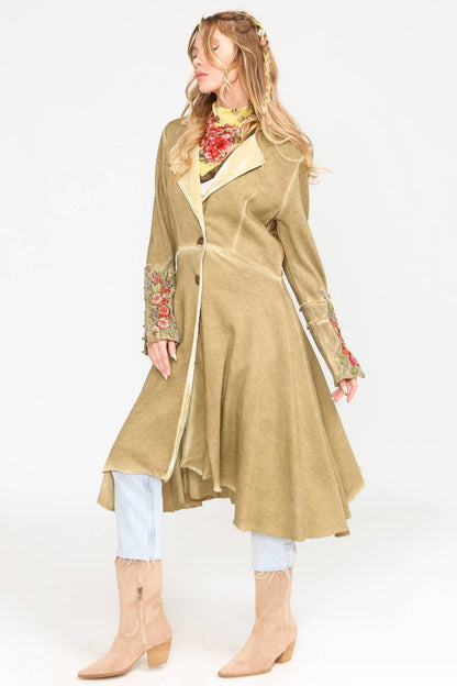Aratta - The Heart of Autumn Coat: Antique Bronze / S