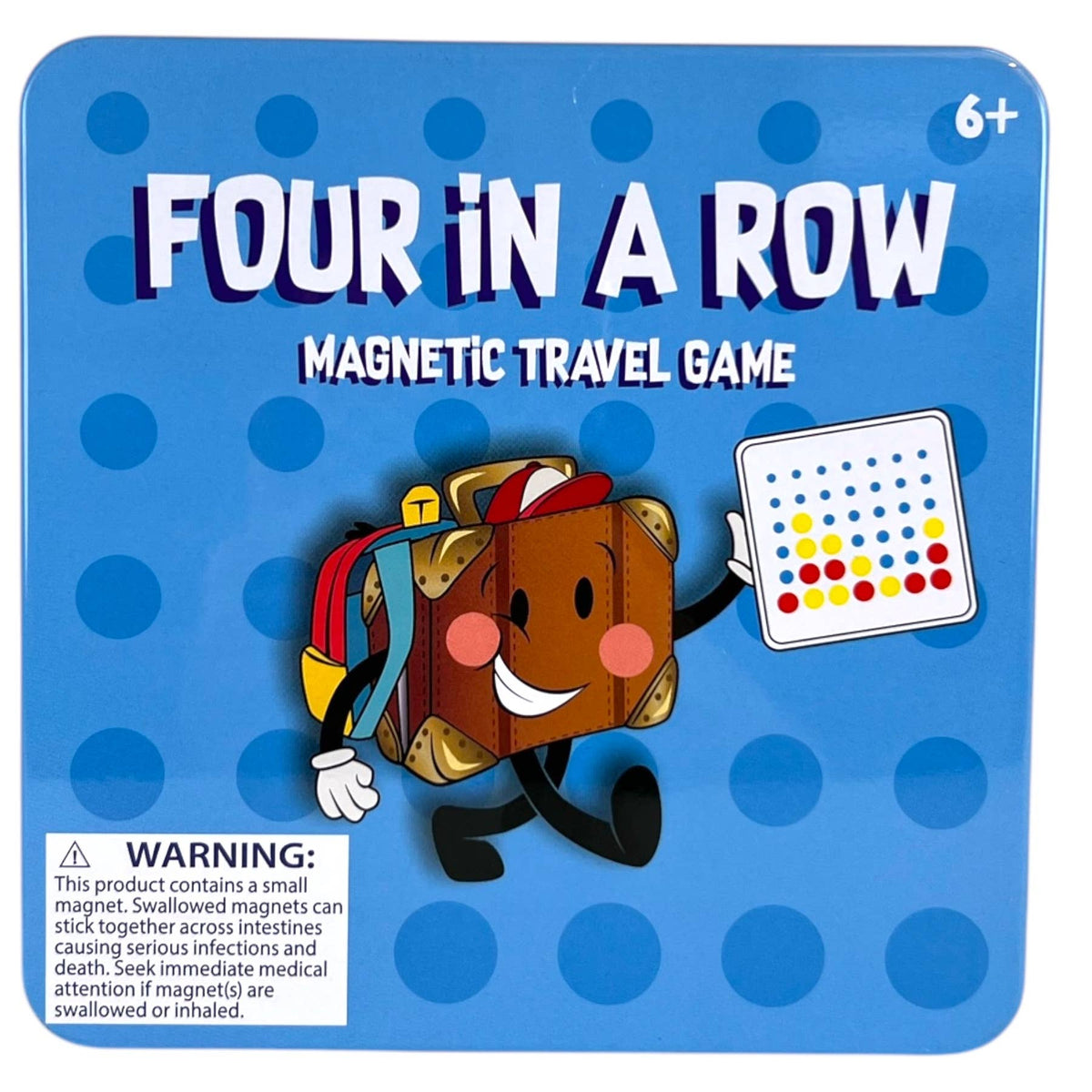 Toysmith - On the Way Games Magnetic Travel Games, 6 Games, 24/Display