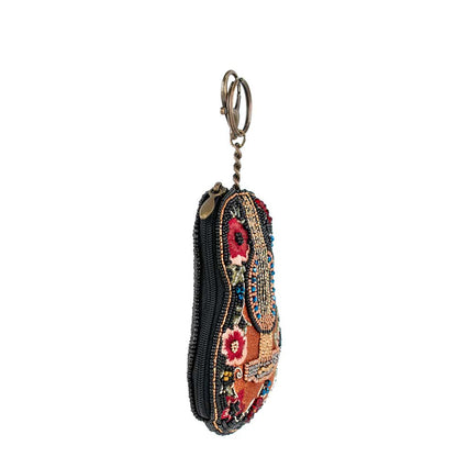 Mary Frances Accessories - Classical Vibe Beaded Guitar Coin Purse