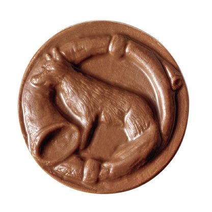 Harbor Sweets Chocolates - Milk Chocolate Caramel Fox Trot Gable Box 6 Pcs