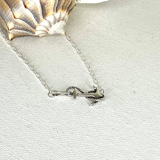 Jackie Gallagher Designs - Handmade Coastal Jewelry - Anchor Anklet