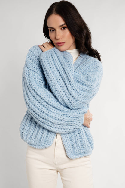 SAACHI - Chunky Oversized Knit Cardigan